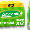 Lucozade Energy Apple PM £2.00 900ml