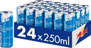 Red Bull Energy Drink Blue Edition 250ml, 12 Pack PM 1.55