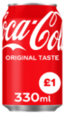 Coca-Cola Original Taste 330ml PM £1