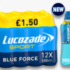 Lucozade Sport Caribbean Blue Force PMP £1.50 500ml