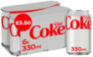Diet Coke Can Pm £3.50 6x330ml