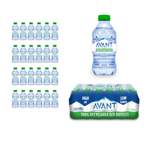 Avant Natural Mineral Water Screwcap 24x330ml