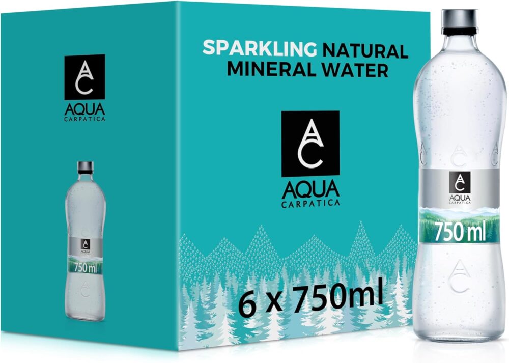 Aqua Carpatica Sparkling Natural Mineral Water 750ml