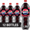 Pepsi Max Cherry No Sugar Cola Bottle 1.25L
