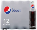 Diet Pepsi Cola Bottles 12 x 330ml