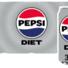 Diet Pepsi Cola Can 8 x 330ml