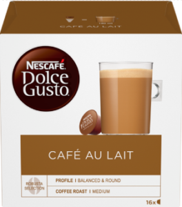 Nescafe Dolce Gusto Cafe Au Lait 16 Cap