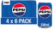 Pepsi Cola Cans 6 x 330ml