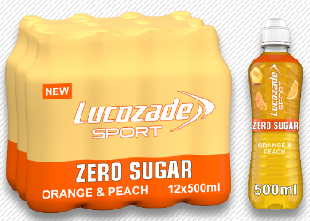 Lucozade Sport Zero Citrus PMP £1.50 500ml