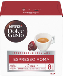 Nescafe Dolce Gusto Espresso Roma Coffee Pods x 16