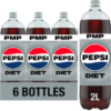 Diet Pepsi Cola Bottle PMP 2L
