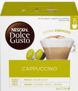Nescafe Dolce Gusto Cappuccino Coffee Pods x 30
