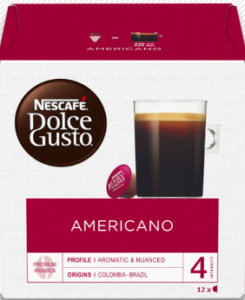 Nescafe Gusto Dolce Extra Crema Americano 12 x 8g (96g)