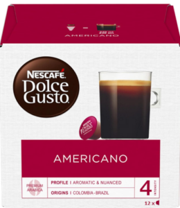Nescafé Dolce Gusto Americano 12 x 8g = 96g