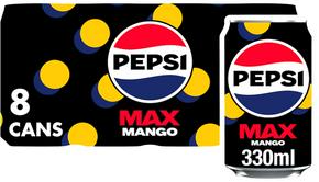 Pepsi Max Mango 8 x 330ml