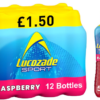 Lucozade Sport Raspberry PMP £1.50 500ml