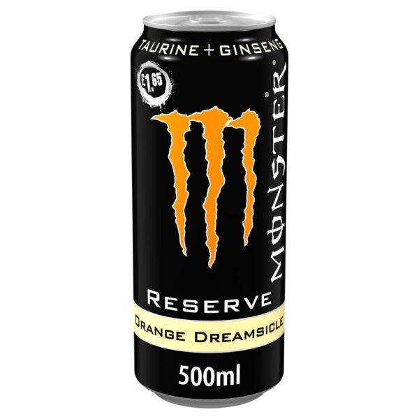 Monster Energy Drink Reserve Orange Dreamsicle 12 X 500ml PM £1.65