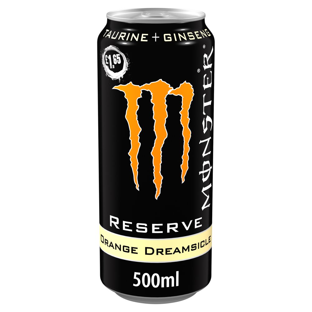 Monster Energy Drink Reserve Orange Dreamsicle 12 X 500ml PM £1.65