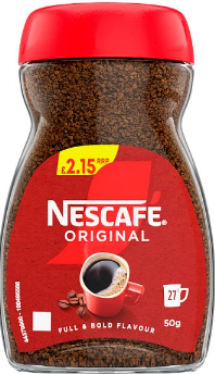 Nescafe Classic Orignal Pm £2.15 50g