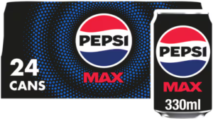 Pepsi Max No Sugar Cola Can 330ml