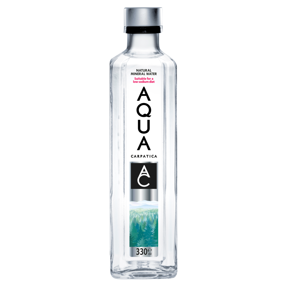 Aqua Carpatica Still Natural Mineral Water 330ml