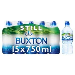Buxton Still Natural Mineral Water Sports Cap 15x750ml