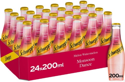 Schweppes Watermelon Melon Soda 200ml