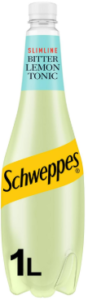 Schweppes Slimline Bitter Lemon 1L