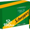 Schweppes Canada Dry Ginger Ale 12x150m