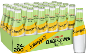 Schweppes Slimline Elderflower Tonic 200ml