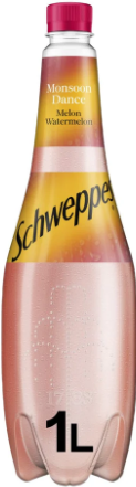 Schweppes Watermelon Melon Soda 1L