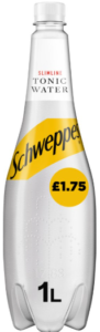 Schweppes Slimline Tonic Water 6 x 1L PMP £1.75