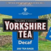 Taylors Of Harrogate Yorkshire Tea Decaf 200 Tea Bags 625g