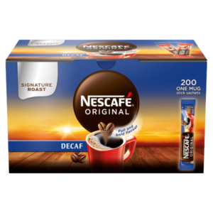 Nescafe Original Decaff Instant Stick Pack 200'S