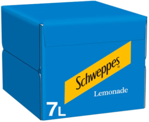 Schweppes Lemonade Bag in Box 7L