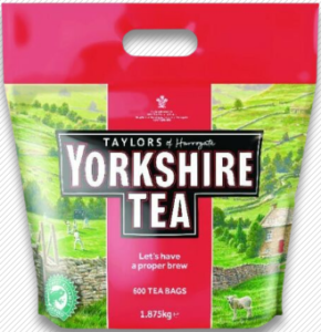 Taylors Of Harrogate Yorkshire Tea 600 Tea Bags 1.875kg