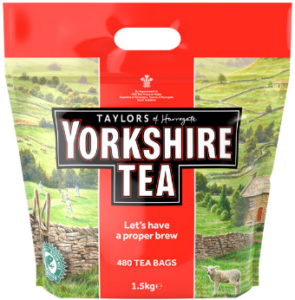 Taylors Of Harrogate Yorkshire Tea 480 Tea Bags 1.5kg