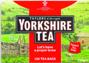 Taylors Of Harrogate Yorkshire Tea 100 Tea Bags 312g