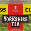 Yorkshire Tea 40 Tea Bags 125g