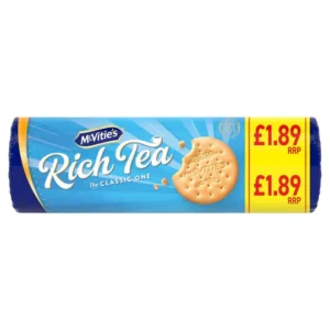 Mcvitie'S Rich Tea Classic Biscuits 300G PMP £1.89