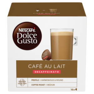 Nescafe Dolce Gusto Cafe Au Lait Decaf 16 Cap 160G