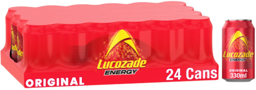 Lucozade Energy Drink Original Can 330ml