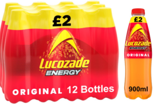 Lucozade Energy Drink Original 900ml PMP £2