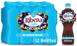 Ribena Blackcurrant Juice Drink No Added Sugar 500ml