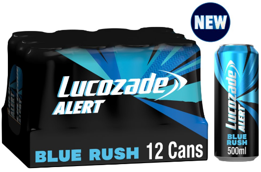 Lucozade Alert Blue Rush 500ml