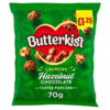 Butterkist Hazelnut Chocolate Toffee Popcorn PMP £1.25 70G