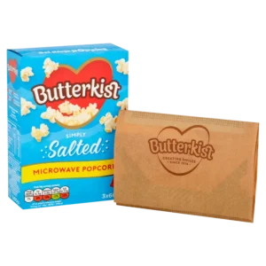 Butterkist Salted Microwave Popcorn 3 x 60G