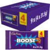 Cadbury Boost Chocolate Bar 4 Pack Multipack 126G