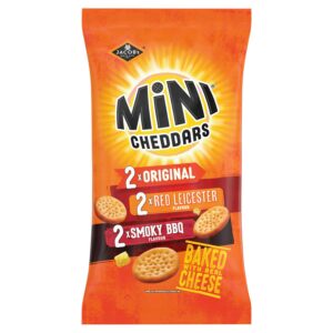 Jacob'S Mini Cheddars Variety 6x23G