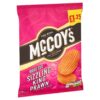 Mccoy’S Sizzling King Prawn Sharing Crisps 65G, £1.25 PMP